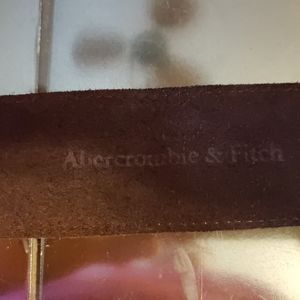 AMERCROMBIE BROWN LEATHER BELT